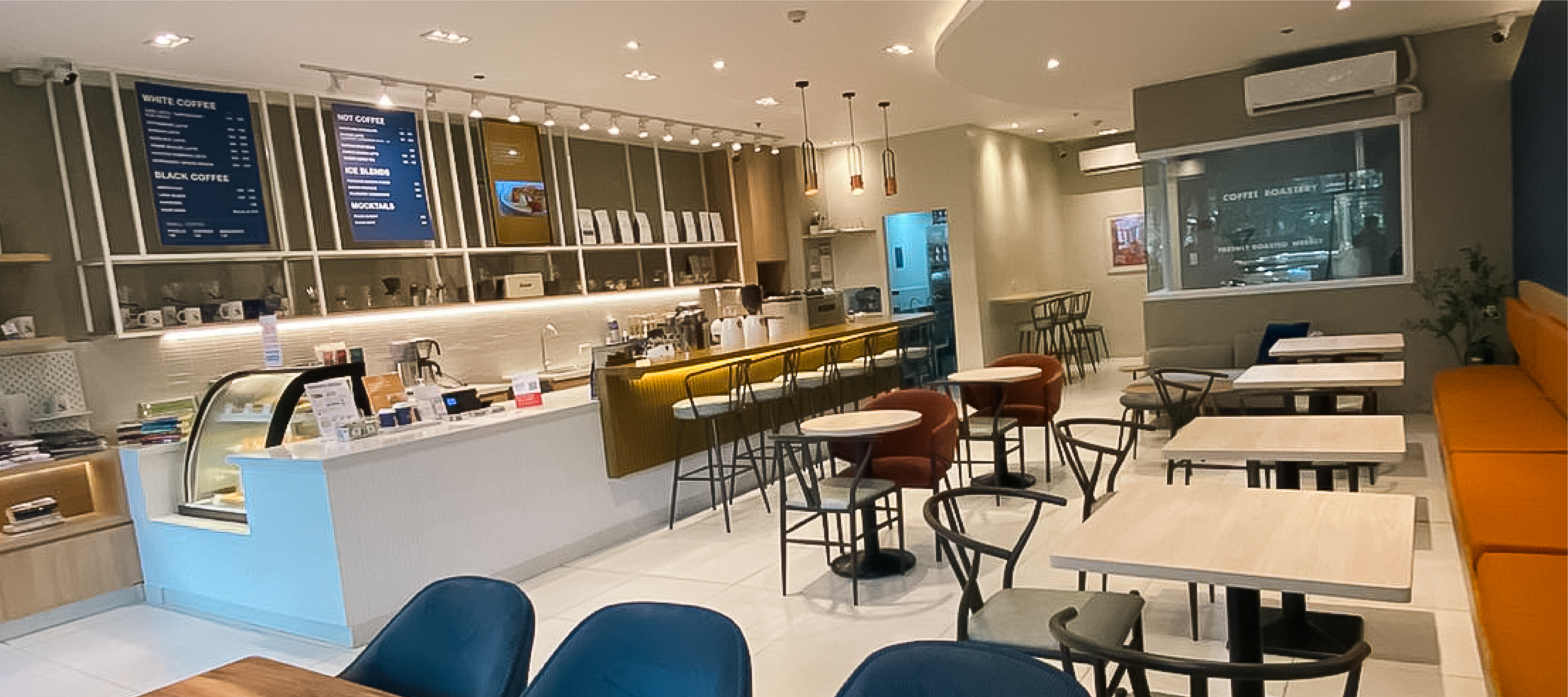 Interior of Archduke Coffee