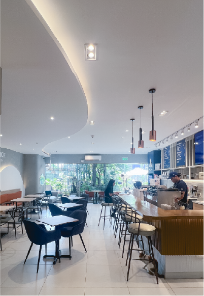 Gourmet dishes served at Archduke Coffee