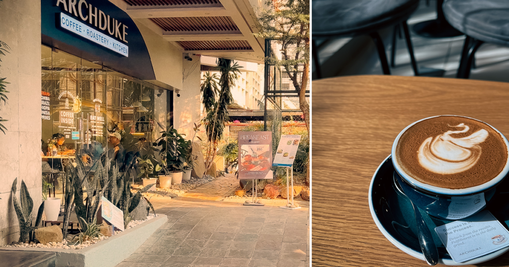 The Cafe Near Makati Medical Center Worth Coming Back To Archduke Coffee specialty cafe and roastery interior at King's Court Building 1, Makati